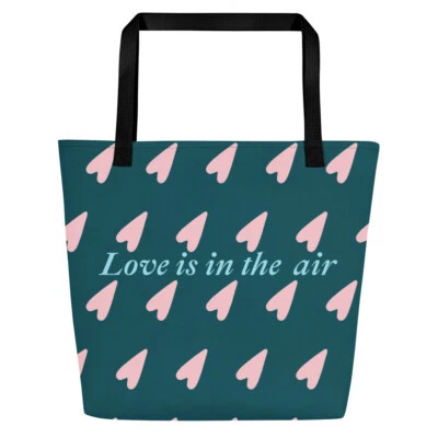 All-Over Print Large Tote Bag - Image 1 of 3