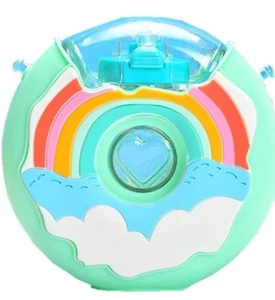 Cute Water Bottle With Straw For Kids Donut Kettle Cup - Picture 1 of 10