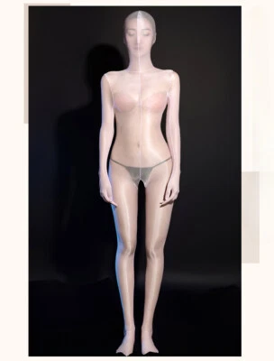 Mujeres Sexy 5D Aceite Brillante Body Cuerpo Completo Medias Lencería Mono Pantimedias Foto 1 de 4