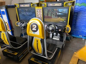 Sega Hummer Twin Racing Arcade Machine - Ready to Use - Amusements Gaming - Picture 1 of 10