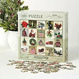 NIB CHRISTMAS PUZZLE 500 pc 20 x 16" by Sullivan featuring Art by Darren Gygi - Picture 1 of 3