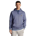 Lyle & Scott Mens 2024 Fly Fleece Pull Over Drawcord Stretch Fabric Hoody