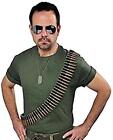 Deluxe Bullet Belt 50 Inches Heavy-Duty Plastic for your Commando Costume
