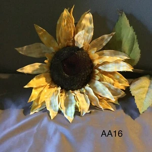 Gerson 39" Tall Jumbo Polka Dot Sunflower w/ Stem Floral Decor - Picture 1 of 4