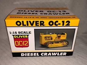 Brand New Oliver OC 12 Diesel Crawler 1/16 Diecast Replica Collectible Spec Cast - Picture 1 of 15