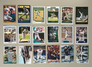 18 Topps Karten von Ichiro Suzuki: 2002 - 2020 Topps; Neu HOFer - Bild 1 von 3