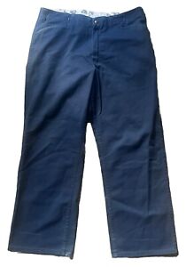 Vintage Ben Davis Gorilla Cut Work Pants 38 Workwear Navy Blue 38x29 Blue USA