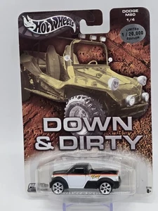 Hot Wheels Dodge M80 Truck Down & Dirty Yellow 1:64 Limited Edition 1/20,000 - Picture 1 of 3