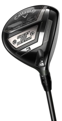 Left Handed Women Callaway Great Big Bertha 23 18* 5 Wood UST Nanocore 40 New - Image 1 of 4