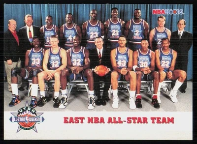 NBA Hoops East NBA All-Star Team #281 1993-94 Foto 1 de 2