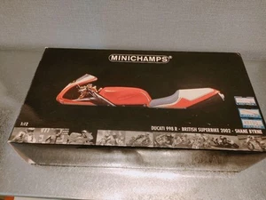 Minichamps Ducati 998R 2002 Diecast Motorcycle Model 1/12 Scale Replica - Picture 1 of 4