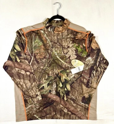 Mossy Oak Cold Base Layer - LS Mock Turtleneck - Size 2XL NWT - Image 1 of 4