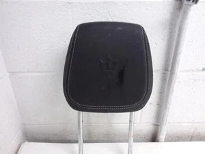 2023 MASERATI GRECALE Passenger Right Side Front Headrest Black Leather OEM - Picture 1 of 6