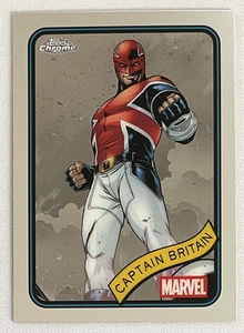 2025 Topps Chrome Marvel - Captain Brittain #151 - Picture 1 of 1
