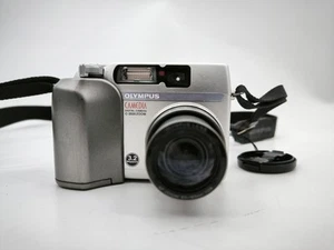 Olympus Digital Camera Camedia C-3020 Zoom 3.2MP Silver Tested - Picture 1 of 3
