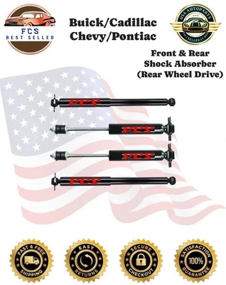 Amortiguador delantero y trasero FCS Auto Parts para Buick Cadillac Chevy Pontiac 1965-1994 Foto 1 de 4