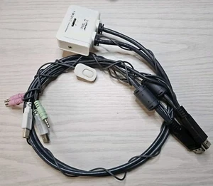 InLine KVM Switch, 2-fach, DisplayPort 1.2, 4K, USB, Audio - Bild 1 von 7