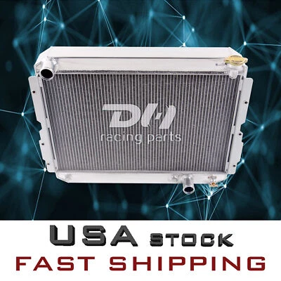 Radiador de aluminio 1213 3 filas apto para Toyota Land Cruiser FJ60 FJ65 1981-1990 4,0 L 4,2 L L L6 Foto 1 de 4