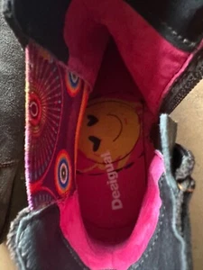 Desigual Boots Gr.38 Bunt Stiefeletten aus Wildleder Stiefel Top Qualität - Bild 1 von 5