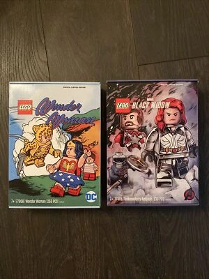 LEGO LIMITED EDITION BLACK WIDOW TASKMASTERS AMBUSH WONDER WOMAN 77905 77906 - Image 1 of 3