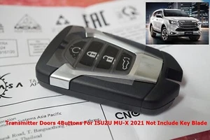 Transmitter Doors 4Buttons For ISUZU MU-X 2021 Not Include Key Blade - Picture 1 of 8