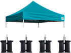 Eurmax Pop Up Replacement Canopy Top Cover  8' X 8' Instant Ez.