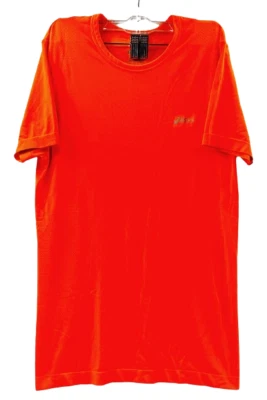 ASICS Hombres sin Costuras Top Manga Corta Naranja Grande - Imagen 1 de 4