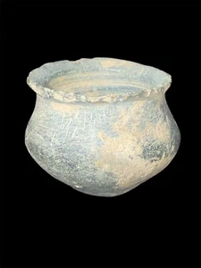 Antiguo recipiente o taza de piedra Gandhara de la región de Swat de Pakistán - Imagen 1 de 14