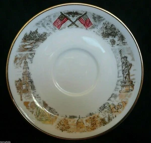 Viletta Fine China US Gedenkuntertasse 5 3/4" Roseburg Oregon USA - Bild 1 von 2