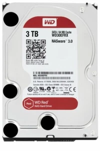 Western Digital Red WD30EFRX 3TB 3.5" 5.4K NAS ware SATA III NAS Hard Drive - Picture 1 of 2