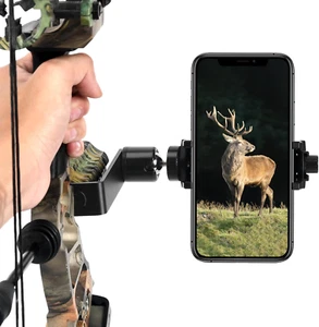 Universal Bogen Handyhalterung 360° Handyhalter für Bogenschießen Handyhalterung für Com - Bild 1 von 6