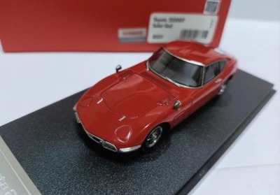 Coche modelo Toyota 2000GT rojo resina 1/43  Foto 1 de 4