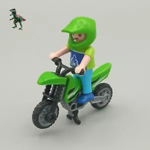 Playmobil 5495 Figure Enfant Cycliste Sport Calendrier Accident Motocycliste - Bild 1 von 1