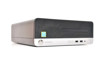 HP ProDesk 400 G4 SFF Pentium Gold G4560/8GB/WinPro PC (NO HARD DRIVE - Image 1 of 4