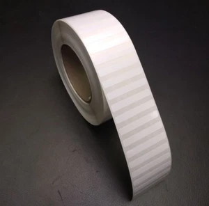 Thermal Transfer White Polyester/Mylar Label Roll, 2" x 0.29",3" core, qty 5000 - Picture 1 of 1