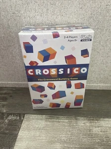 Crossico by Uzzle Games - Family Games For Everyone, NIB Crossword Puzzle SEALED - Picture 1 of 4