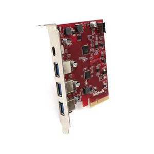 Inateck RedComets U24 USB 3.2 Gen 2 3x Type A 1x Type C 1x Type E PCIe x4#332821 - Zdjęcie 1 z 5
