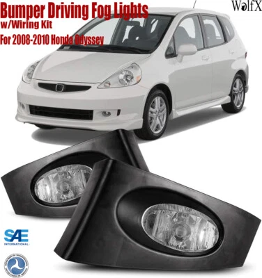 Luces antiniebla de conducción de parachoques para Honda Odyssey 2008-2010 lámpara L+R con kit de cableado Foto 1 de 4