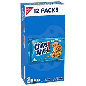Nabisco Chips Ahoy Cookies Chocolate Chip 1.5 Oz (Pack of 12) - Picture 1 of 4