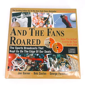 Famous Sports Broadcasts "And The Fans Roared" 2 Sealed CD Bob Costas Joe Garner - Picture 1 of 15