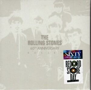 THE ROLLING STONES - 60th anniversary box set (RSD 2022) 5 x 7' vinyl