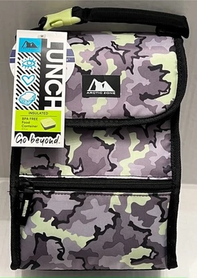 Contenedor de alimentos aislado libre de BPA Arctic Zone 10005640 Hitop Matcha camuflaje NUEVO Foto 1 de 4