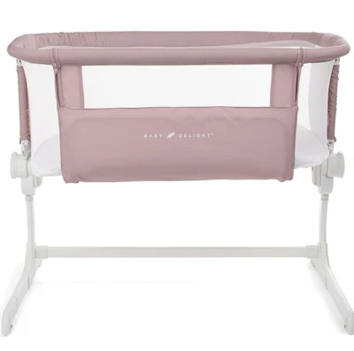 Cuna Baby Delight Beside Me Dreamer | Cama de cabecera | Nueva en caja | Rosa Foto 1 de 4