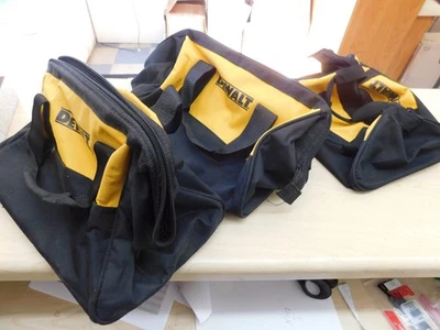3 Bags - DEWALT Contractor Tool Bags - Aprox 12" - Image 1 of 4