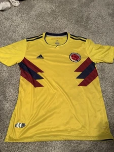 Herren Kolumbien Fußball Futbol Trikot Adidas Größe L - Bild 1 von 4