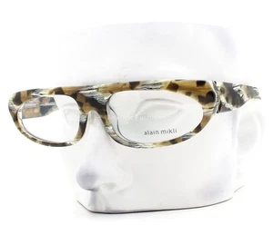 Alain Mikli Caselle Eyeglasses A03103 002 Glasses Brown Horn Tortoise No Case - Picture 1 of 7