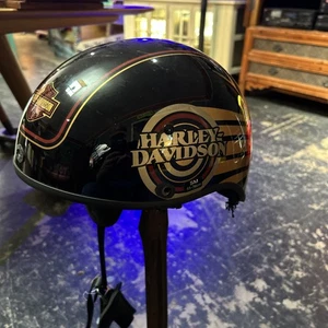 Harley Davidson Helmet Size Small Damaged - Picture 1 of 7