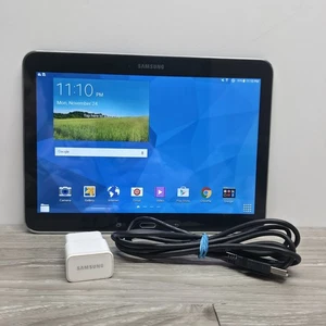 Samsung Galaxy Tab 4 SM-T537R4 - 16GB, WiFi+4G (U.S. Cellular) 10.1 in - Black - Picture 1 of 18