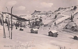 29-191) CARTOLINA ALBERGO BOE' PASSO CAMPOLONGO MONTE S CROCE VIAGGIATA BOLZANO - Imagen 1 de 2