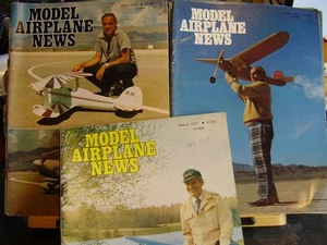 JOB LOT X 11 AMERICAN MODEL AIRPLANE NEWS AIRCRAFT MAN MAGAZINES 1976 to 1984 - Picture 1 of 13